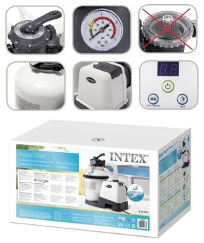 Intex Piscine: Intex Sandfilterpumpe Model SX1500 – Nuovo e nell'imballaggio originale da Uetliburg SG venduto da Predators-Tackle 3