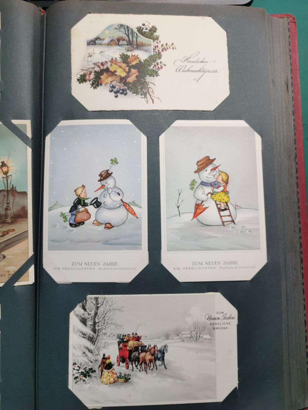 Cartoline postali: Kitschkarten  Sammlung   Neujahr   Kinder  Karten – Usato da Rheineck venduto da kat_7gld 4