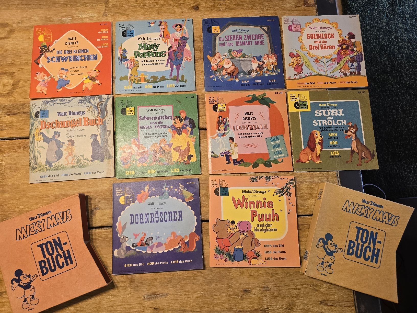 Schallplatten: Antike Tonbuch/Schallplatten Sammlung von Disney  – Gebraucht aus hinwil von Perlinchi 5