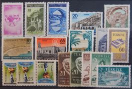 Türkei ex. Kat. 1448-1487 **/* 1955/56