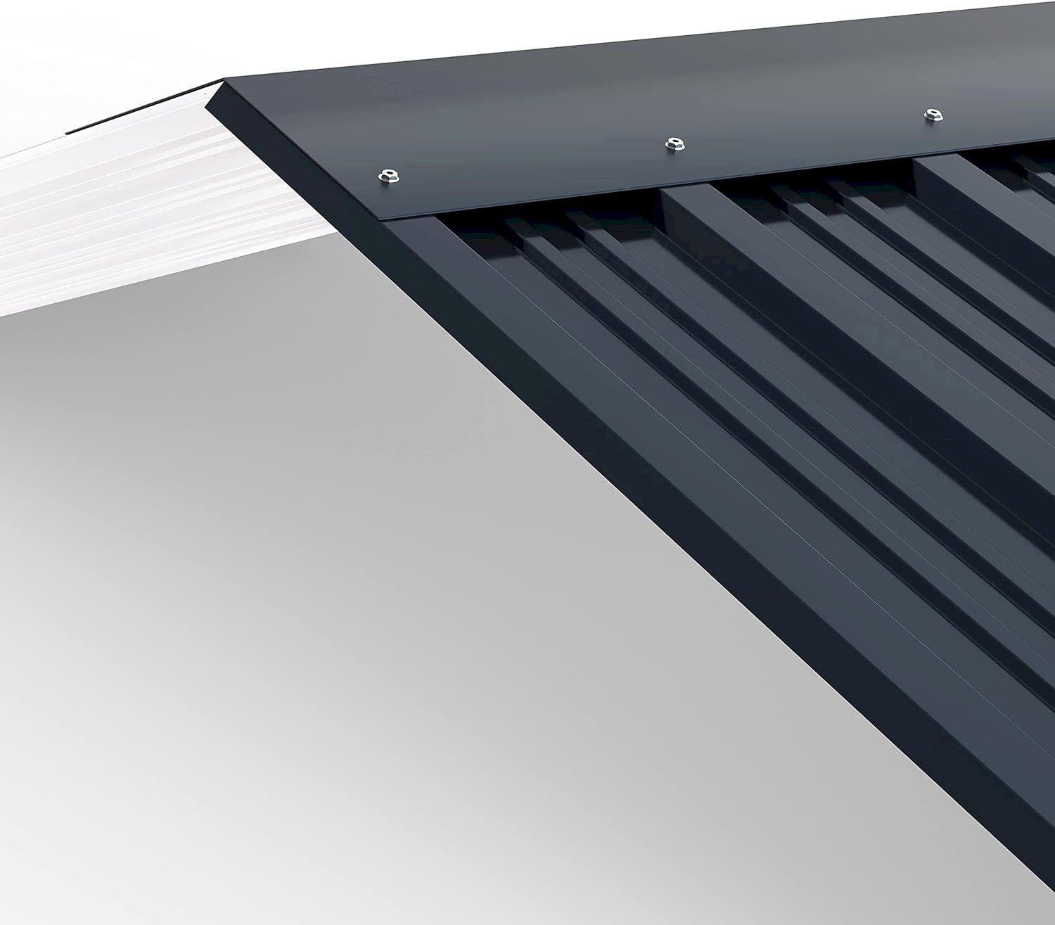 Pareti & Soffitti: Trapezblech 12er-Set Grau 129x46cm – Nuovo e nell'imballaggio originale da Bottighofen venduto da zaap 3