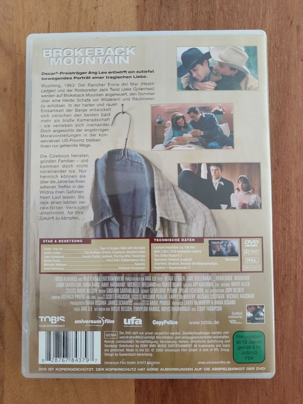 Tutti i DVDs: Film "Brokeback Mountain" – Usato da Bern venduto da mwa_xj5p 1