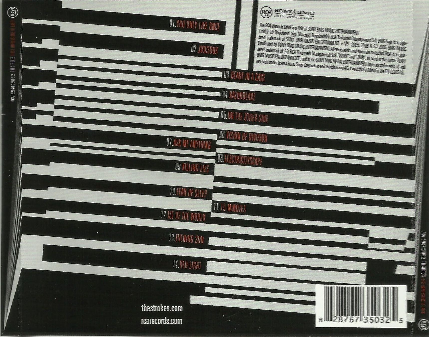 CD: Strokes CD First Impressions Of Earth – Usato da St. Margarethen TG venduto da ursk10 1