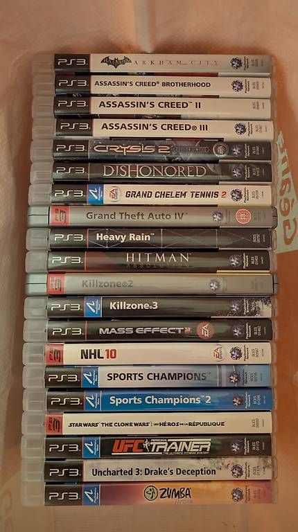 Giochi: Lot de jeux PS3 – Usato da Lausanne venduto da pris155