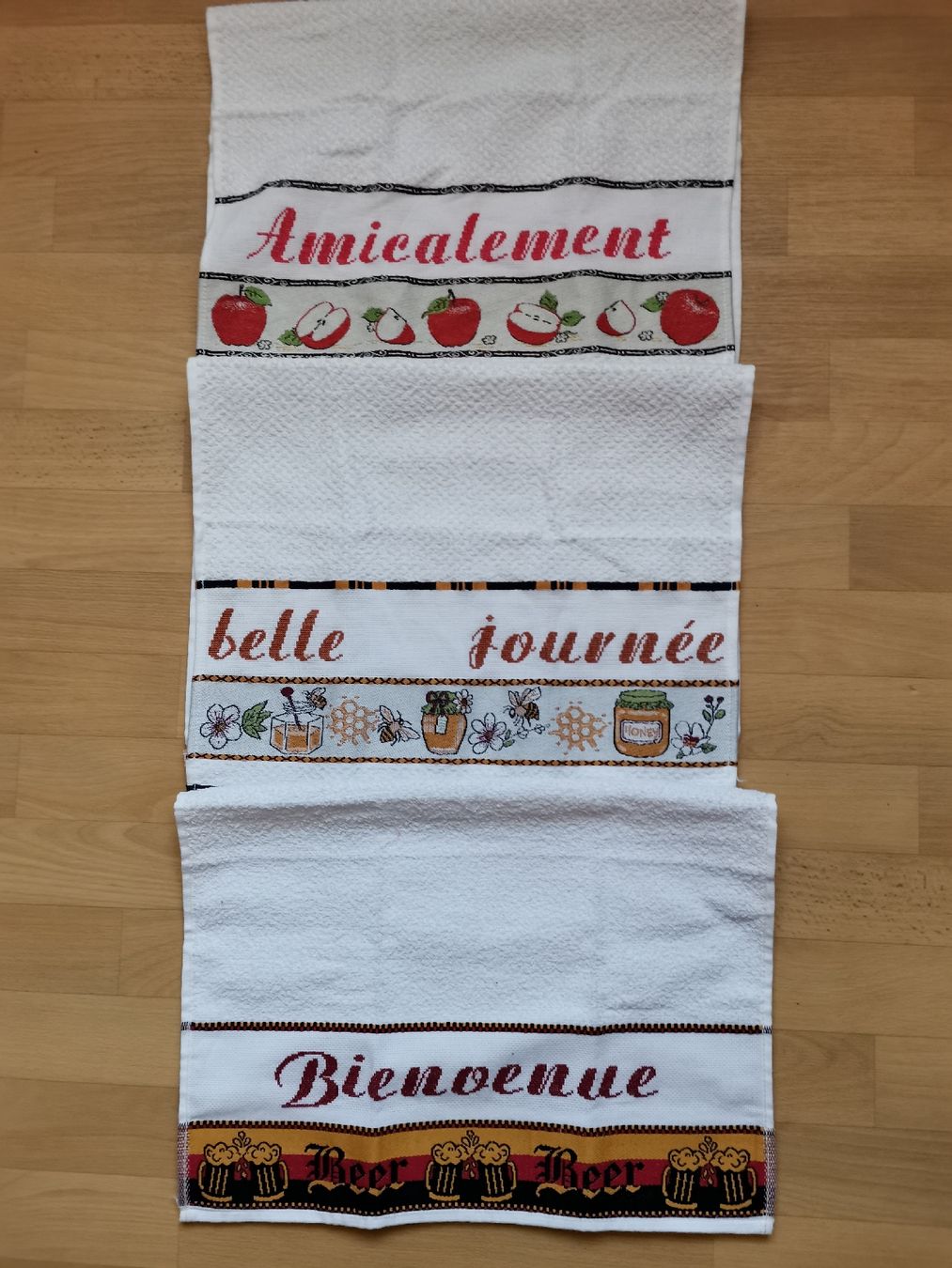 Biancheria da letto: Linges  brodés – Nuovo e nell'imballaggio originale da Cournillens venduto da masoeur