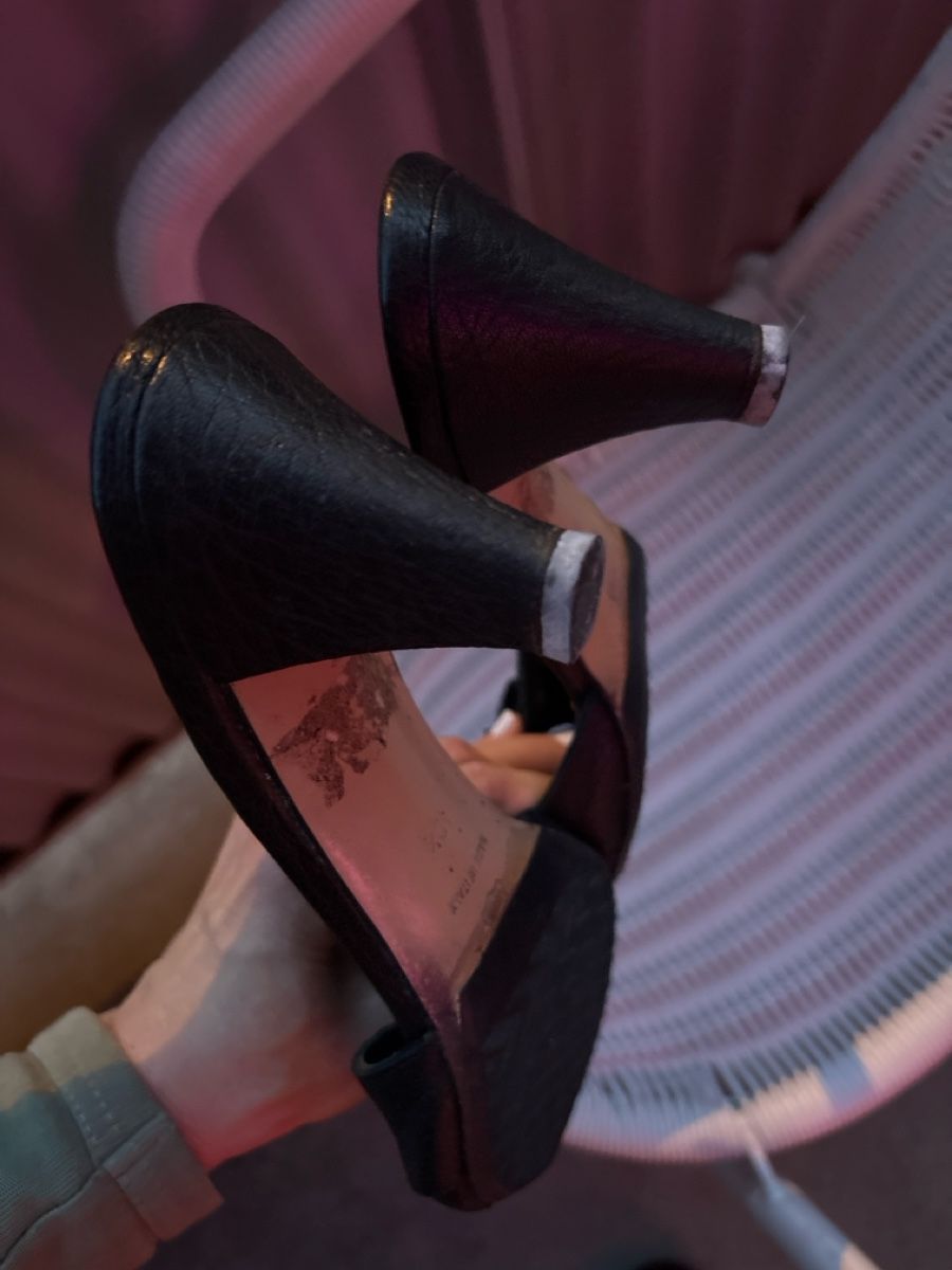 Damenschuhe: Alberto Zago Mules Leder – Gebraucht aus Bern von LoveVintageY2K 3