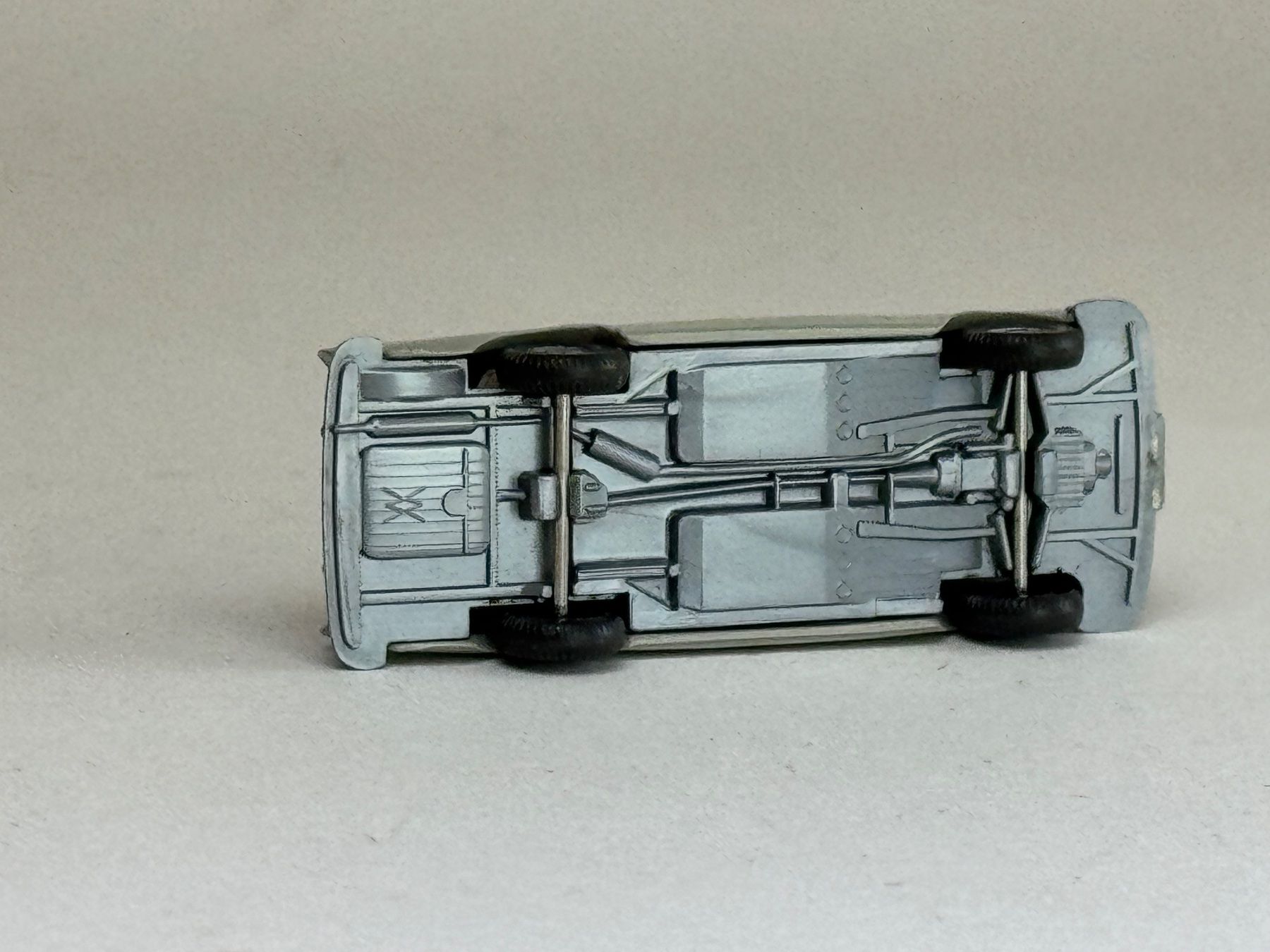 Wiking Modellini d'auto: Mercedes Heckflosse hellgelbgrau – Usato da Elm venduto da Wikmtz 3