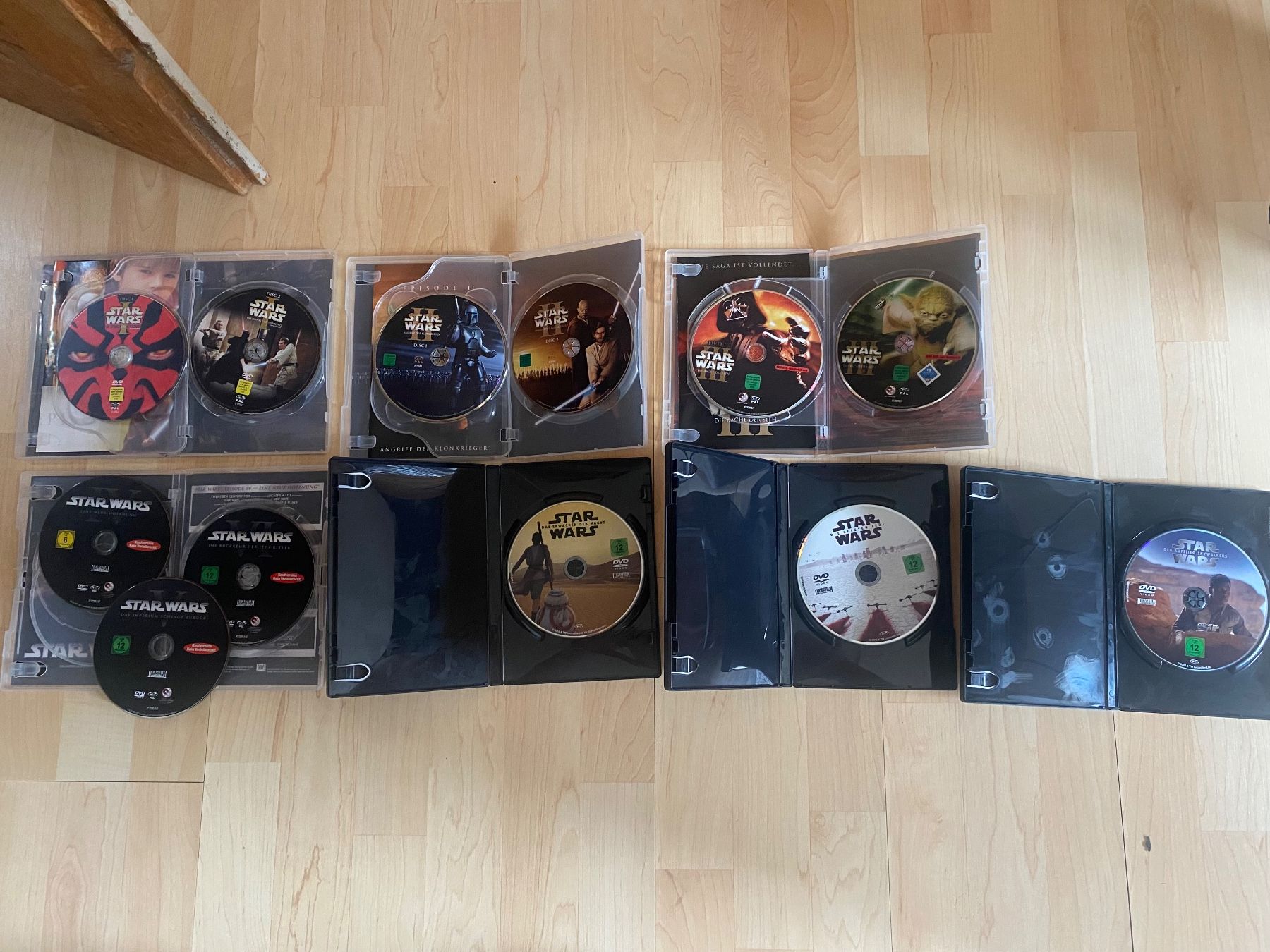 Tutti i DVDs: Star Wars DVD Episode 1 - 9 – Usato da Mastrils venduto da scipio753 1
