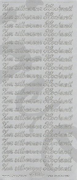 Aufkleber: Sticker Zur silbernen Hochzeit – Neu (gemäss Beschreibung) aus Schlatt TG von mavo85
