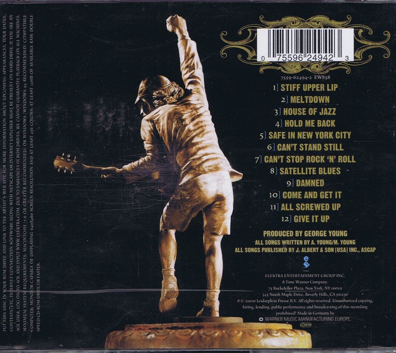 CD: AC/DC / Stiff Upper Lip – Usato da Unterengstringen venduto da Lastchance 1