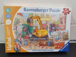 Neu - Tiptoi - Puzzle 2x12 - Baustelle