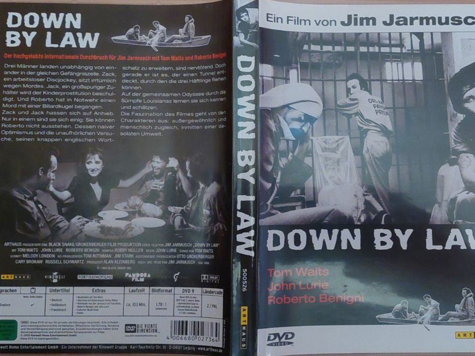 Tutti i DVDs: Down by law - Jarmusch + Benigni – Usato da Arbon venduto da mick1968