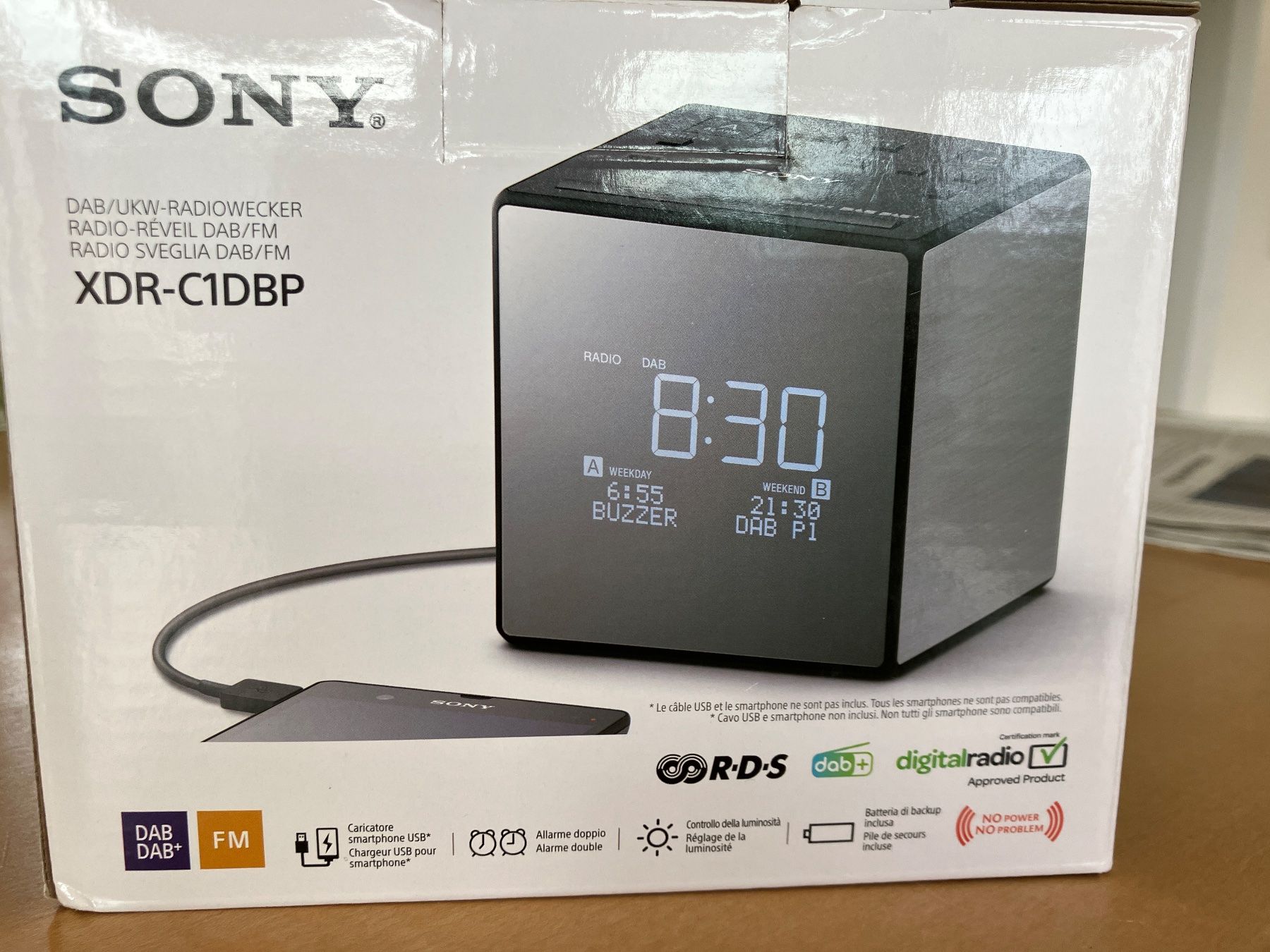 Sony Radio: Radio Wecker DAB – Usato da Münsingen venduto da dusro