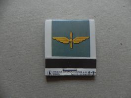 Militär Armee Uniform Abzeichen Zündholz Bier CH Pilot Flug