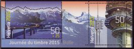 2015 Sonderblock Tag d. Briefmarke Bulle postfrisch VKP 1.50