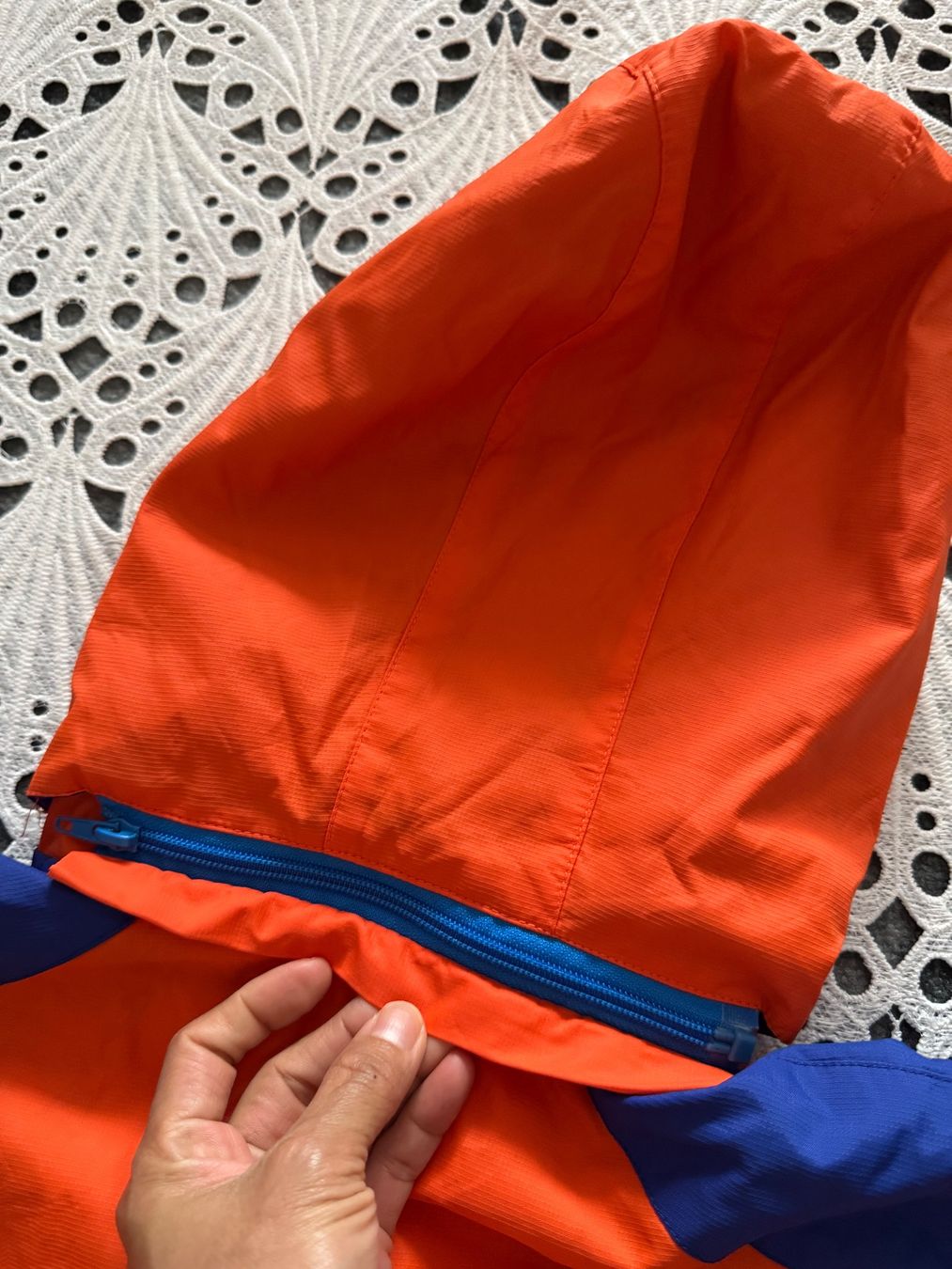 Jacken & Mäntel: Orange blaue Junge Jacke Winterjacke Grösse ca 128 – Gebraucht aus Frenkendorf von Style365 8