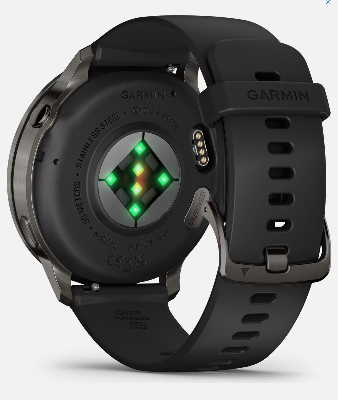 Garmin Smartwatch: Garmin Venu 4 45 mm – Nuovo e nell'imballaggio originale da Winterthur venduto da Pcline1 2