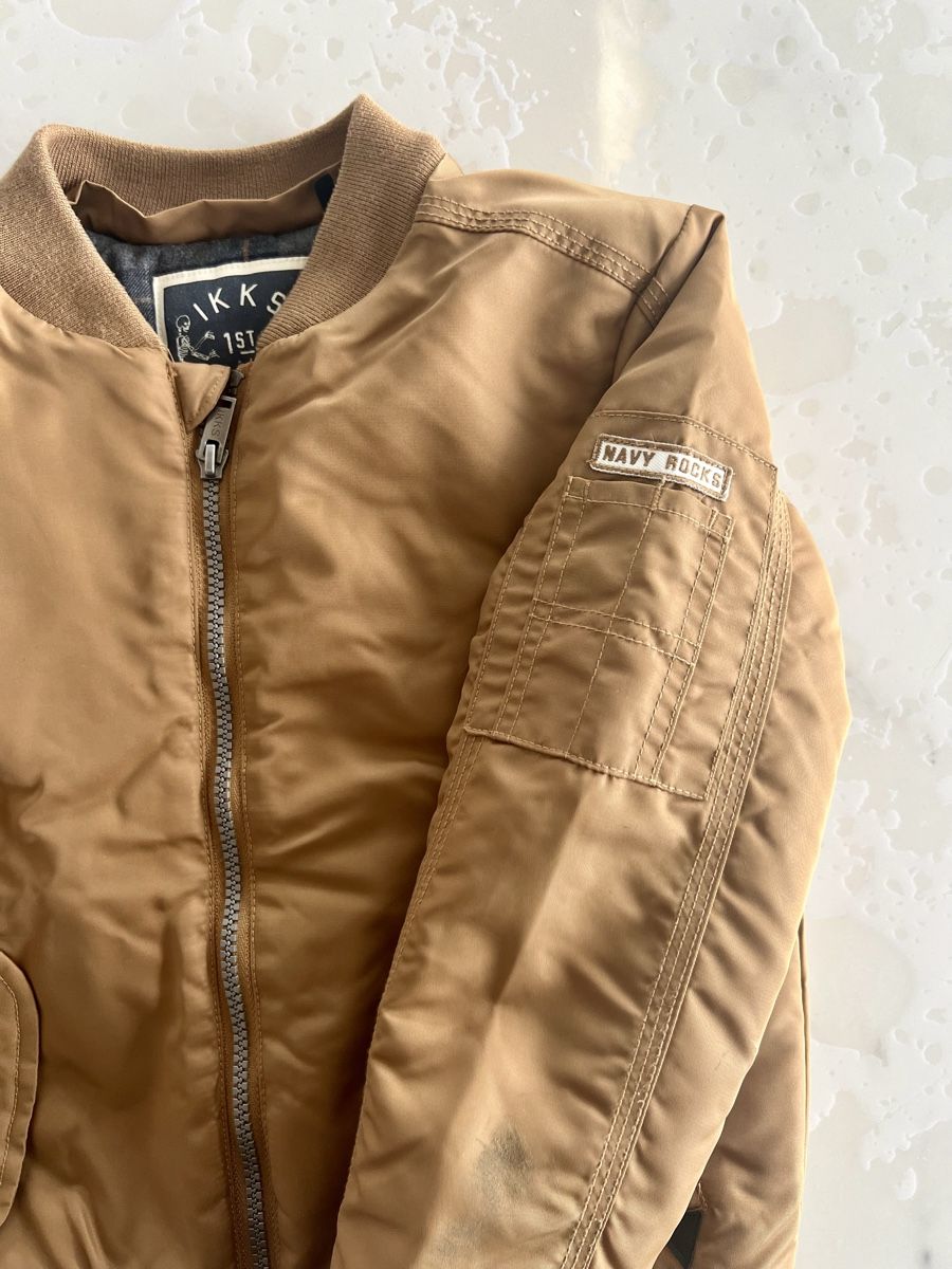 IKKS Giacche & Cappotti: Veste bomber cognac IKKS 8 ans 128 cm – Usato da Zug venduto da ama_fgg6 6