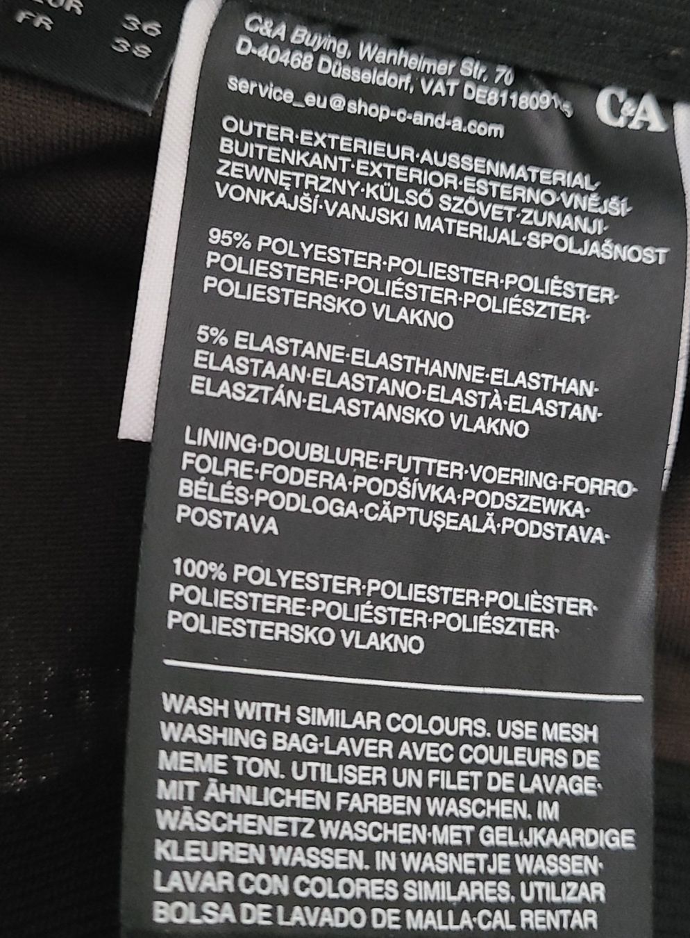C&A Pantaloni: Pailettenhose von C&A, Gr 36 – Usato da Basel venduto da Luzora 9