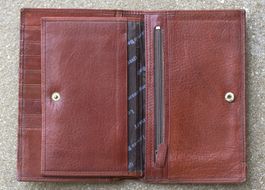 LORENZO Banfi Herren-Brieftasche (Modell 6623) Leder Vintage