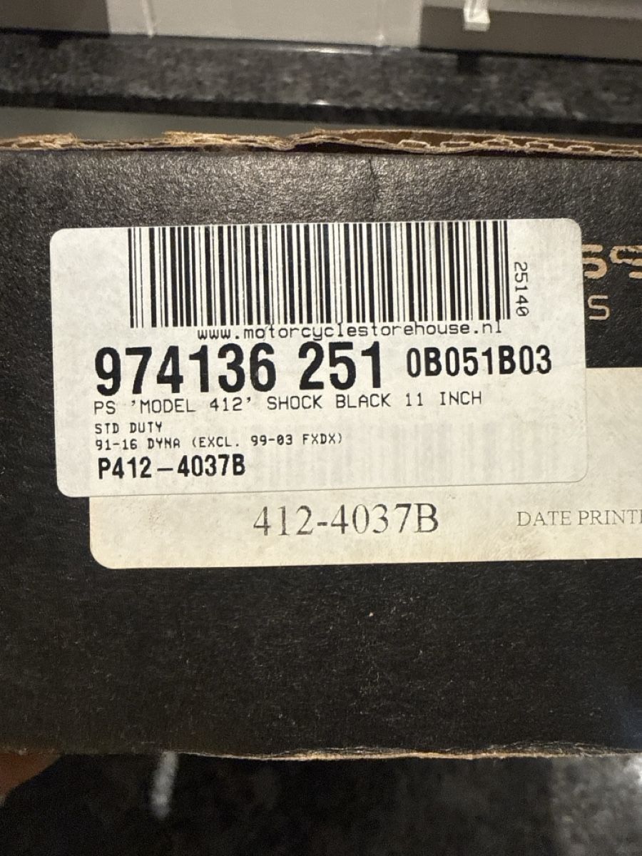 Toutes les pièces détachées moto: Progressiv Suspension 11 Zoll – D'occasion à Amriswil par taz979 1
