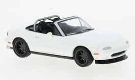 Mazda MX-5 Miata NA Tuning Version 1989-1998 weiss / schwarz