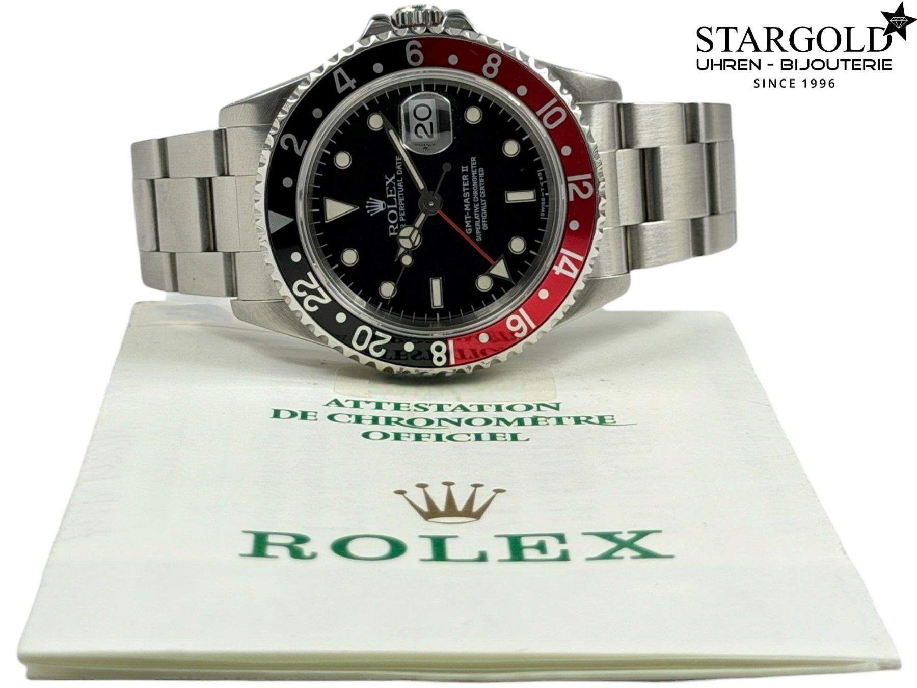 Rolex Orologi: Rolex GMT-Master II "Coke" - 16710 – Usato da Zürich venduto da Stargold-Uhren 8