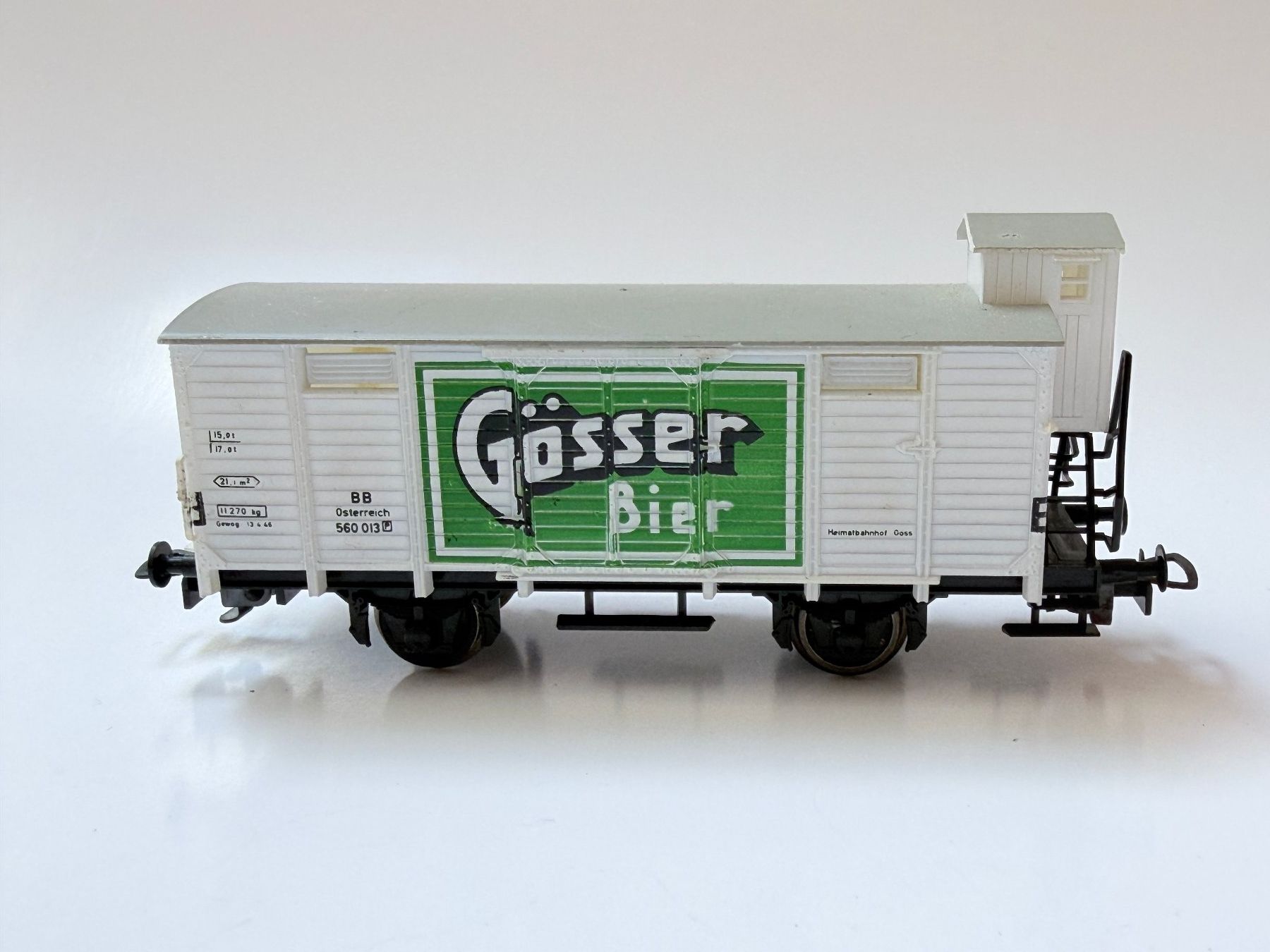 Märklin Modellini di ferrovie: 2 Märklin Bierwagen mit Bremserhaus – Usato da winterthur venduto da felix27 6