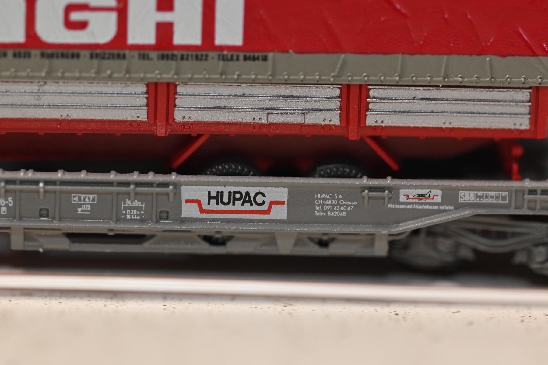 Roco Modelleisenbahnen: LAGHI HUPAC Roco Spur N – Gebraucht aus Laupen ZH von Zmoewe 3
