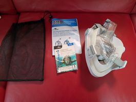 Vollgesichts Schnorchelmaske, NEU, Gr. S/M, ungebraucht