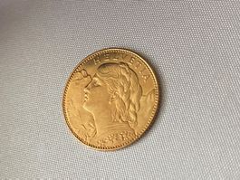 10 Franken Goldvreneli 1911 - 100'000 stk.
