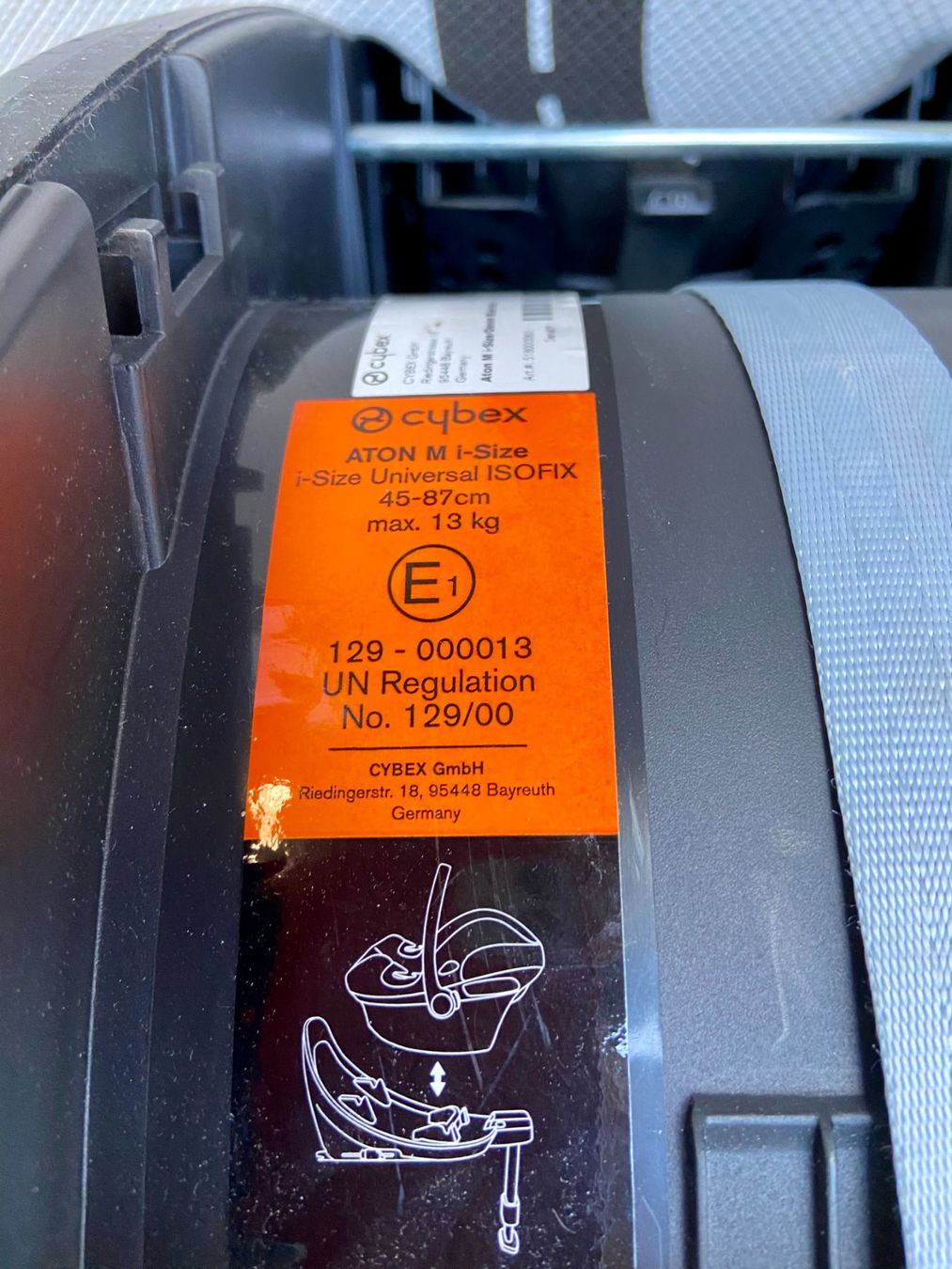 Cybex Seggiolini per auto: Auto Kindersitz Cybex Aton Q – Usato da Zürich venduto da Ricpat 9