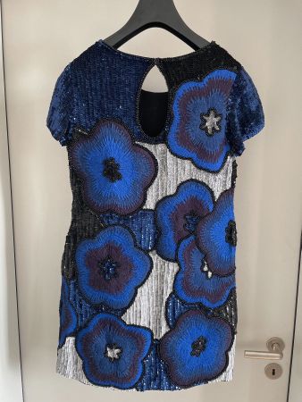 French Connection Paillette Abend Kleid / Gr 34-36 / Top!