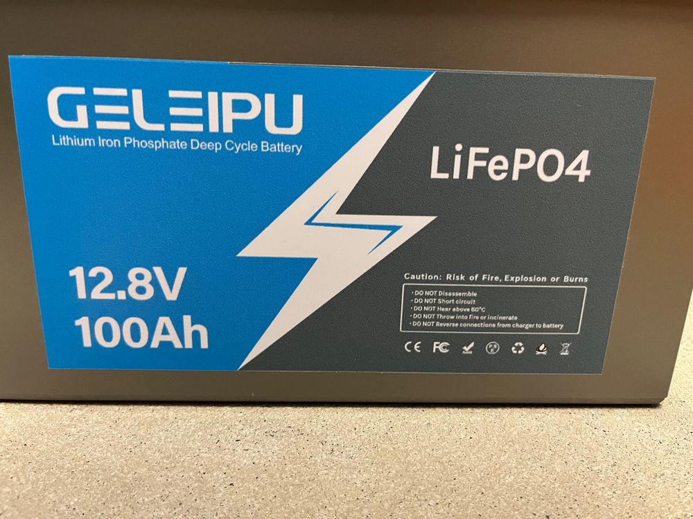 Batteria Litio LiFePO4 12V 100Ah HYSINCERE - Per Camper, Solare, 1280Wh, 100A BMS - Foto 11