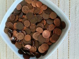 1 Kilo plus / 1 + 2  Pfennige Deutschland ( BRD )