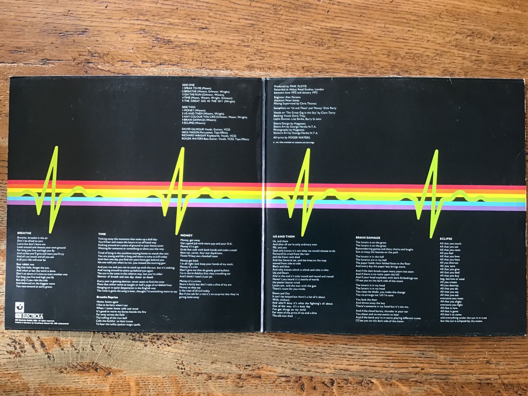 Schallplatten: LP Pink Floyd DSOM – Gebraucht aus Fully von Ruby97 1