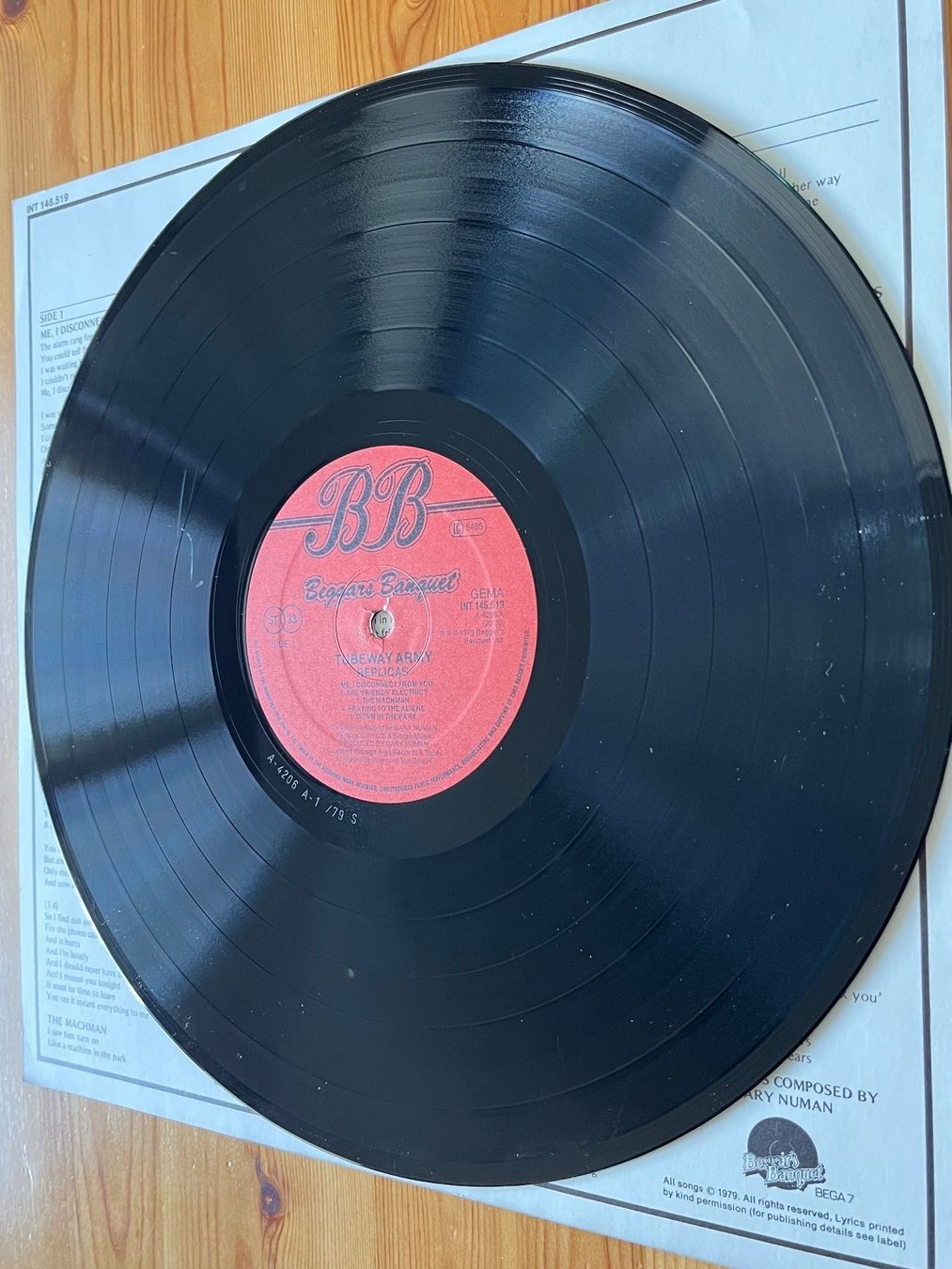 Dischi in vinile: Replicas - tube way army LP 12" – Usato da Zürich venduto da Gurkis 4