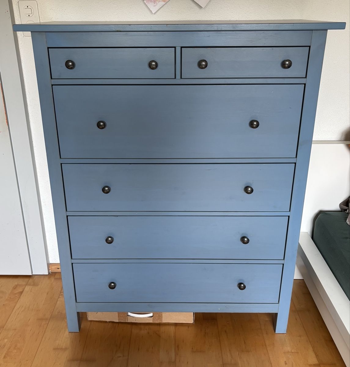 Ikea Kommoden: HEMNES IKEA Kommode blau – Gebraucht aus Therwil von