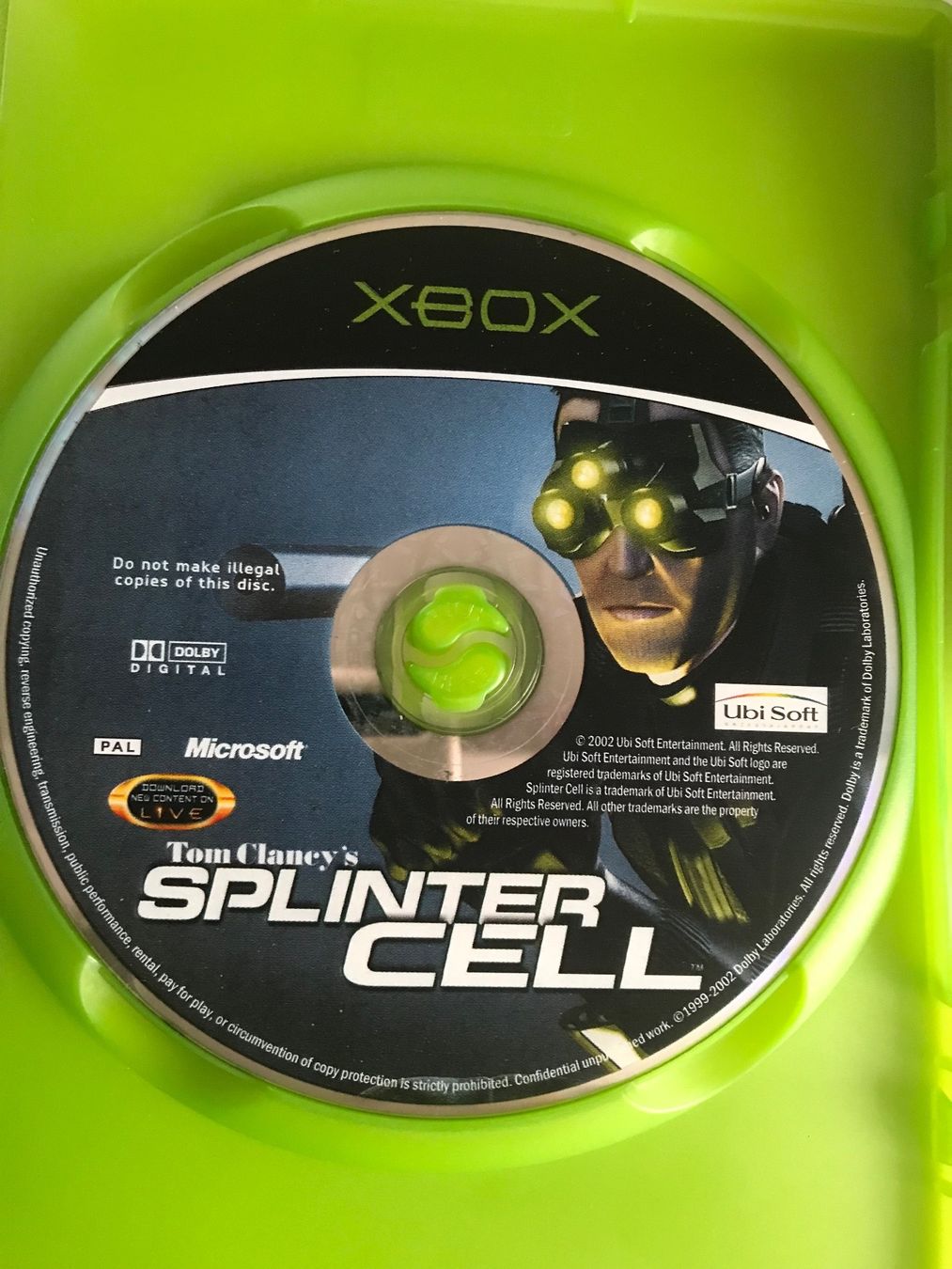 Microsoft Giochi: XBOX (CLASSICS) TOM CLANYS SPLINTER CELL - ITALIENISCH – Usato da Buchs AG venduto da fischli610 4