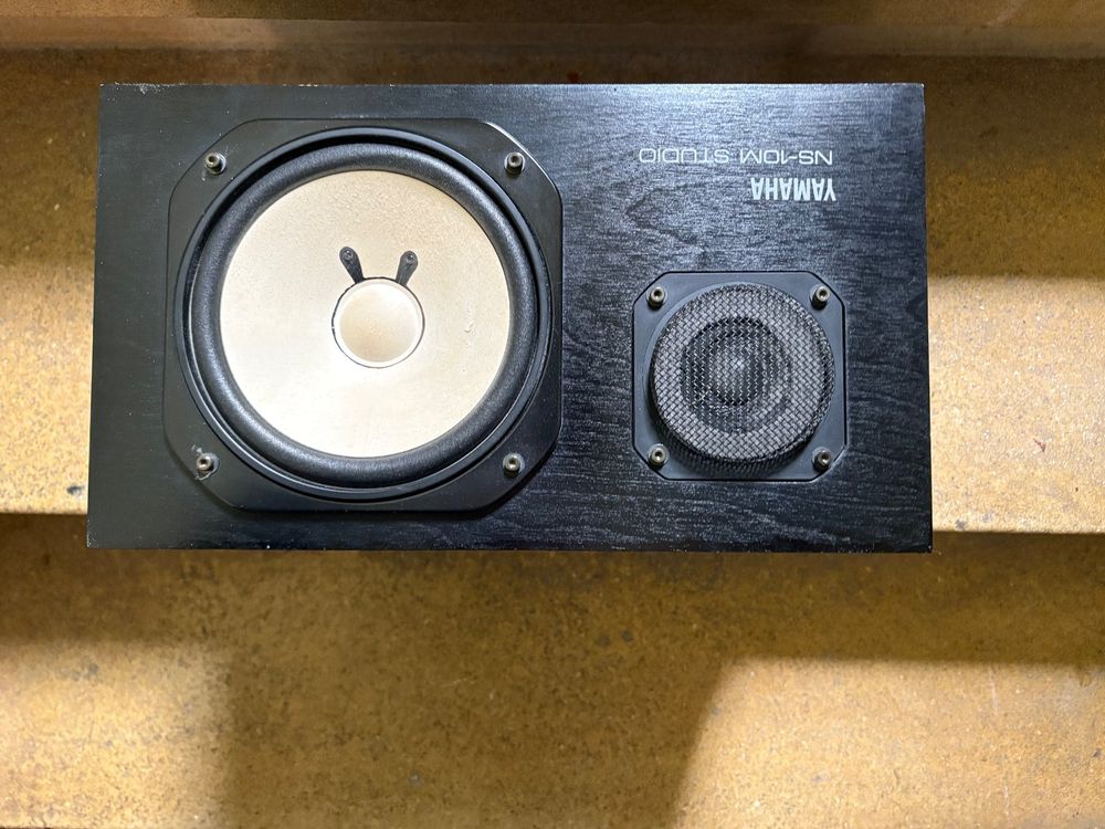 YAMAHA NS-10M Speaker Pair Set System Studio Monitors Speakers Black NS10M Used