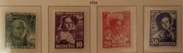1936, Nr. J77-80, Pro Juventute Satz,  postfrisch