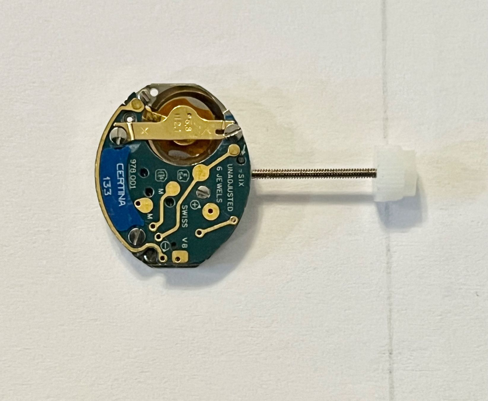 Eta Uhren: ETA 978.001 Swiss Made Watch Movement, Without Disk, 2 Hands – Gebraucht aus Chavornay von MD_77