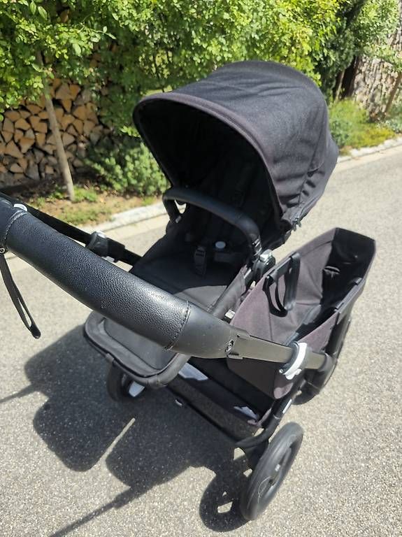 Bugaboo Kinderwagen: Bugaboo Donkey 3 All Black  Top Zustand + Extras – Gebraucht aus Weinfelden von fab_99ml 3