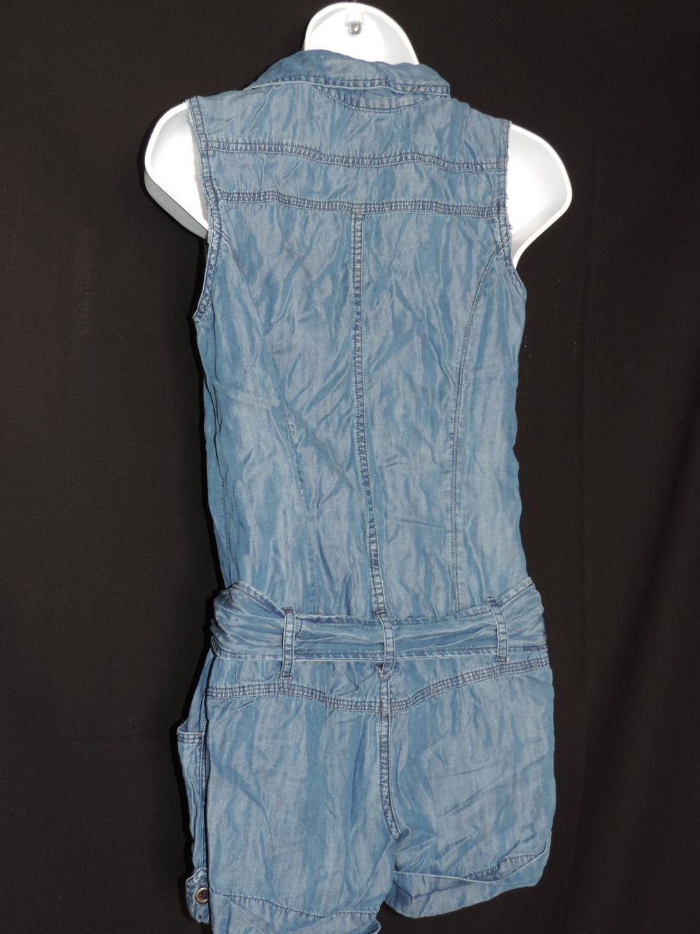 Tute: jumpsuit jeans foncé Camaïeu – Usato da Genève venduto da Axelle333 9