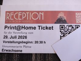 Karl's Kühne Gassenschau 29.7.2026 1 Ticket