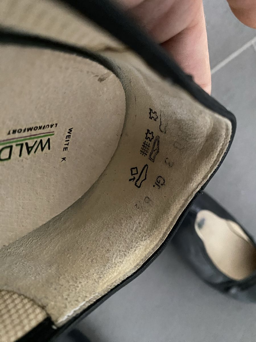 Damenschuhe: Waldläufer Black Leather Shoes EU 39 – Neu (gemäss Beschreibung) aus Bremgarten b. Bern von Jonathan_fvf7 3