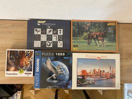 Lot de 5 puzzles neufs scellés