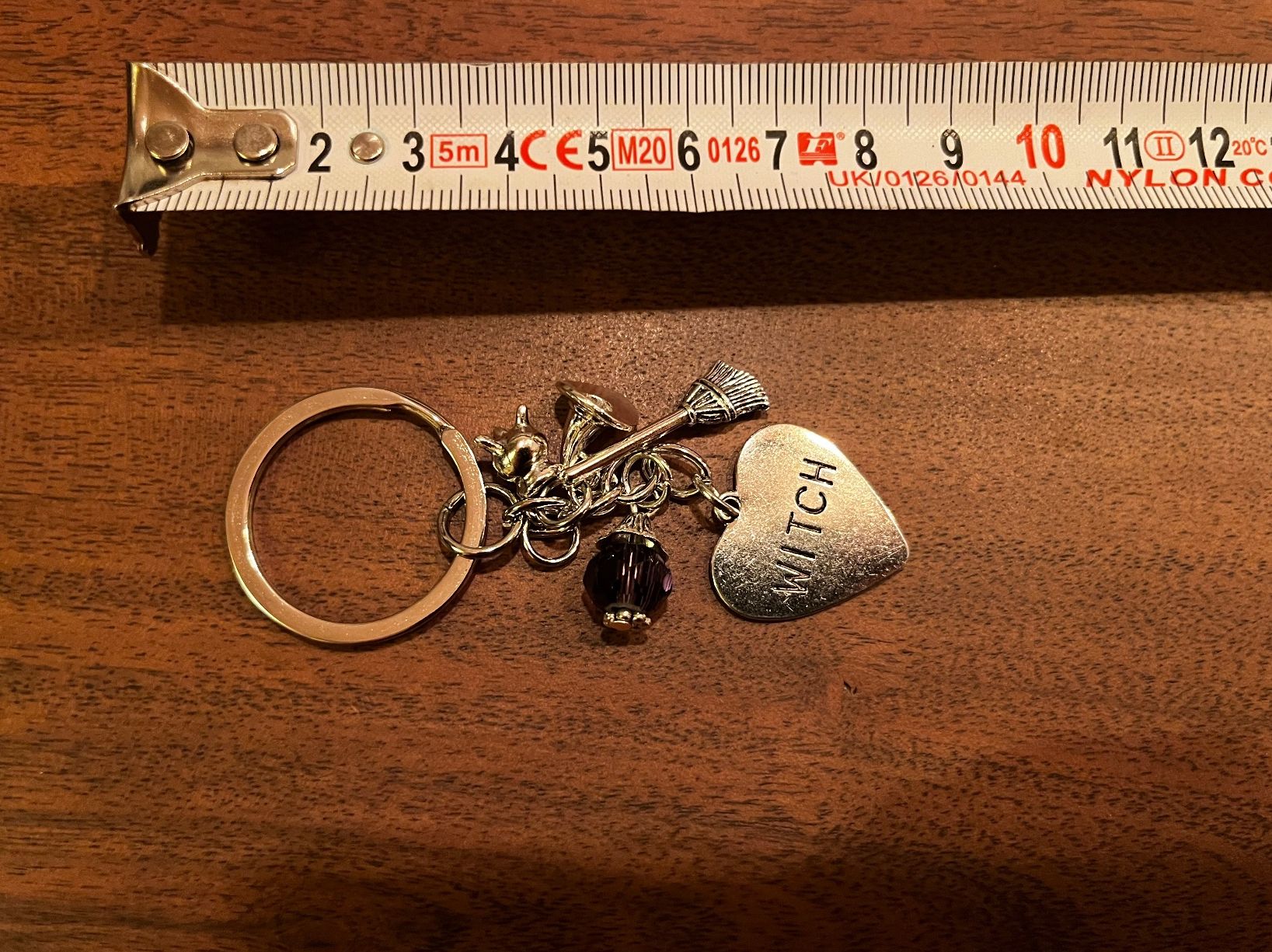 Portachiavi: Schlüsselanhänger "Witch" mit Charms – Nuovo e nell'imballaggio originale da Gams venduto da Mariawicca 7