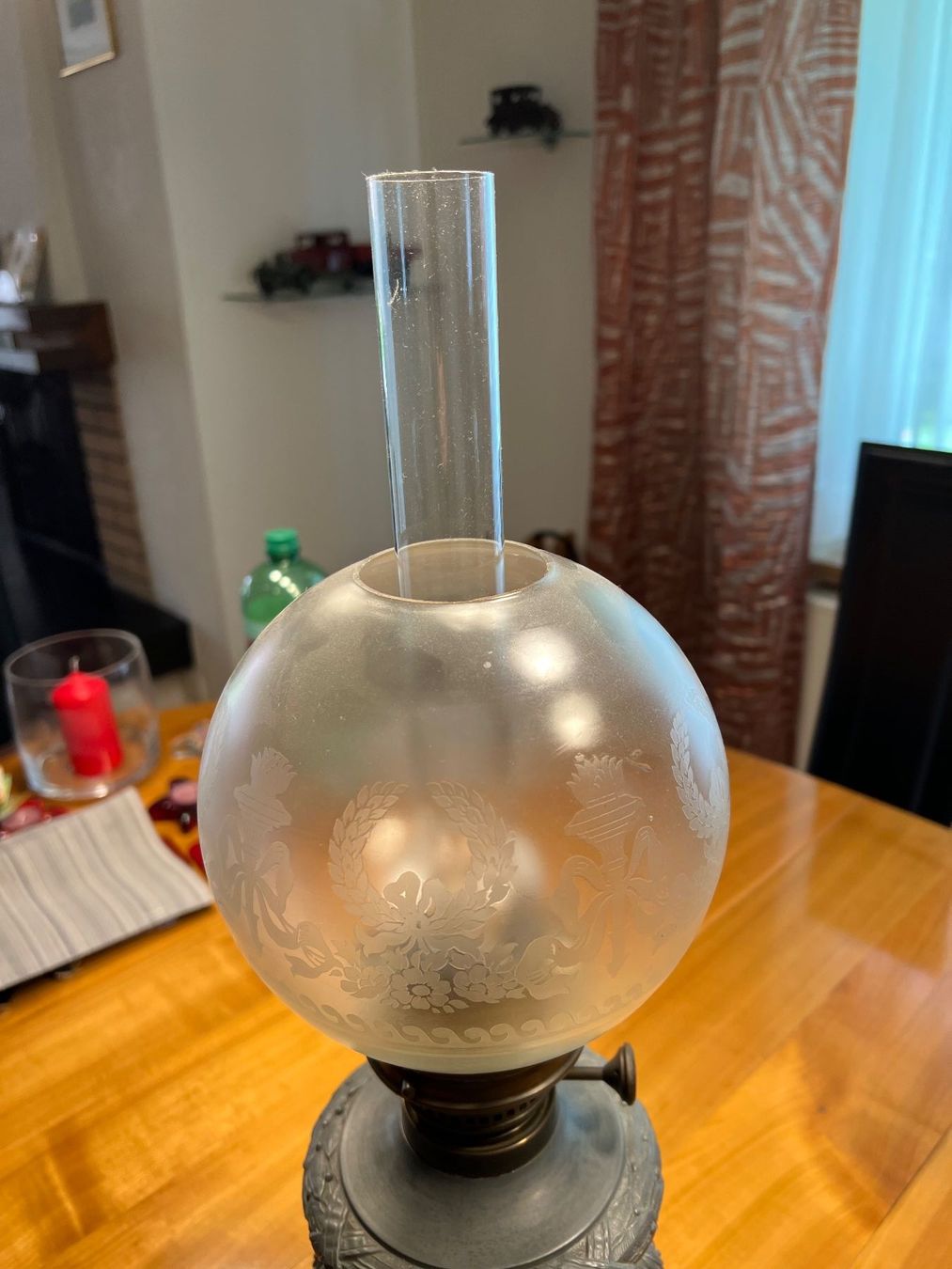 Lampade: Sehr antike Petroleum Lampe, 1930 – Usato da Thalwil venduto da andrebrem 3