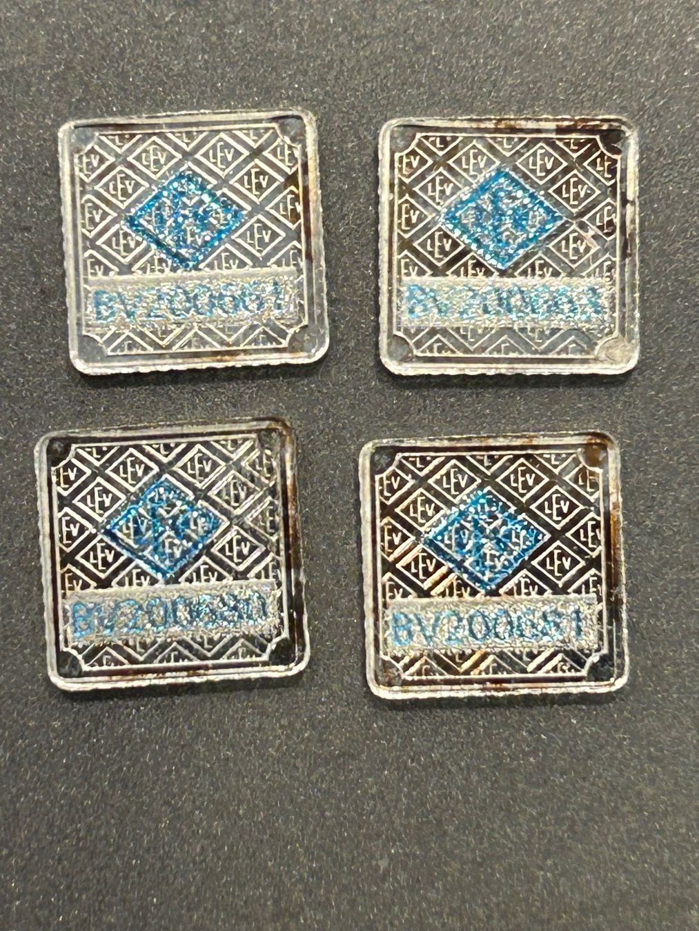 Edelmetalle: 4 mal 999er silber barren – Gebraucht aus herisau von hb_gold